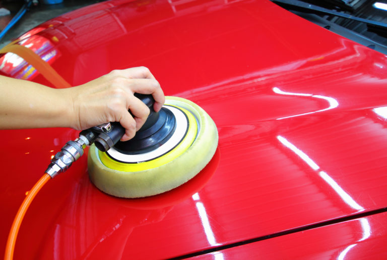 waxing your car