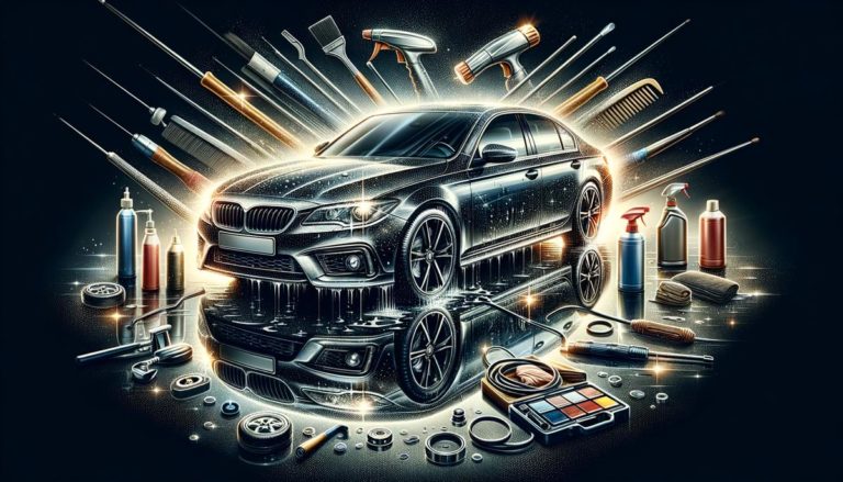 is car detailing worth it? - ai concept of car detailing